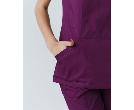 Зображення 7 Жіночий костюм жіночий Топаз фіолетовий р. 54, "БІЛИЙ ХАЛАТ" 137-335-705, Розмір: 54, Цвет: фиолетовый