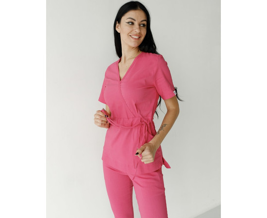 Зображення 6 Жіночий костюм жіночий Ріо рожевий р. 54, "БІЛИЙ ХАЛАТ" 135-337-707, Розмір: 54, Цвет: рожевий