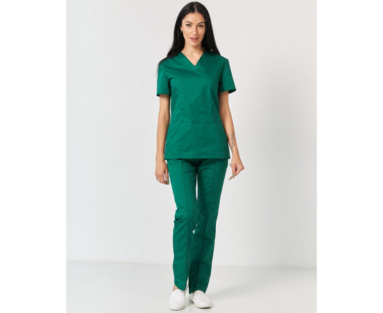 Зображення 9 Жіночий костюм жіночий Топаз зелений р. 40, "БІЛИЙ ХАЛАТ" 137-350-705, Розмір: 40, Цвет: зелений