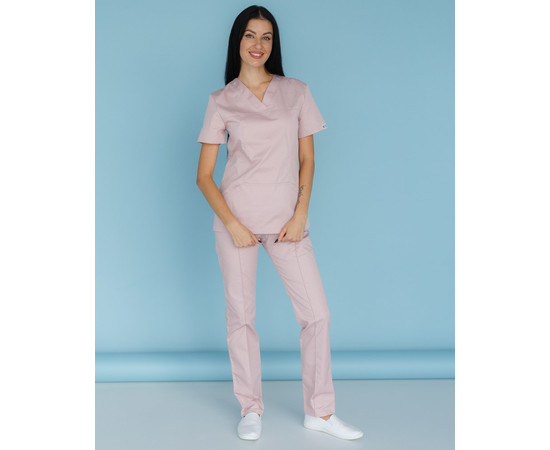 Зображення 3 Медичний костюм жіночий Топаз ліловий р. 42, "БІЛИЙ ХАЛАТ" 137-401-705, Розмір: 42, Цвет: фіолетовий