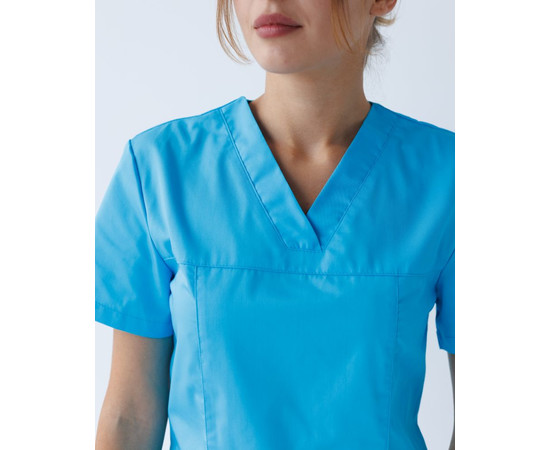 Зображення 4 Жіночий костюм жіночий Топаз кобальт р. 40, "БІЛИЙ ХАЛАТ" 137-439-705, Розмір: 40, Цвет: кобальт