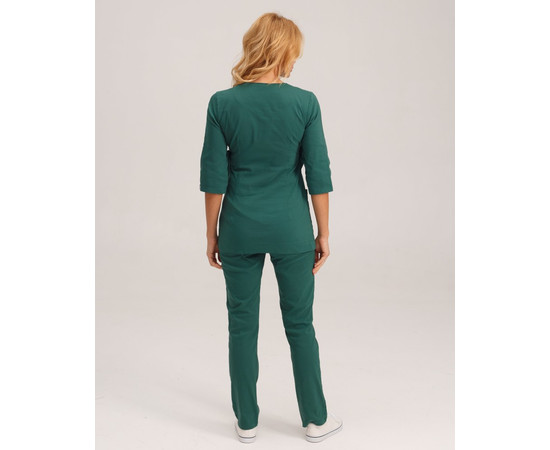 Зображення 2 Жіночий костюм жіночий Шанхай зелений р. 44, "БІЛИЙ ХАЛАТ" 139-350-704, Розмір: 44, Цвет: зелений
