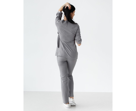 Зображення 2 Жіночий костюм жіночий Шанхай сірий р. 50, "БІЛИЙ ХАЛАТ" 139-328-704, Розмір: 50, Цвет: сірий