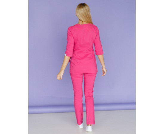 Зображення 2 Жіночий костюм жіночий Шанхай рожевий р. 40, "БІЛИЙ ХАЛАТ" 139-337-704, Розмір: 40, Цвет: рожевий