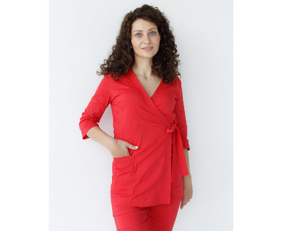 Зображення 3 Жіночий костюм жіночий Шанхай червоний р. 40, "БІЛИЙ ХАЛАТ" 139-339-704, Розмір: 40, Цвет: червоний