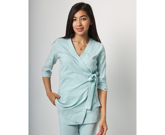 Зображення 3 Жіночий костюм жіночий Шанхай м'ятний р. 46, "БІЛИЙ ХАЛАТ" 139-332-704, Розмір: 46, Цвет: м'ятний