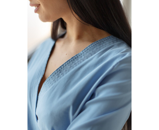 Зображення 3 Жіночий костюм жіночий Шанхай блакитний р. 50, "БІЛИЙ ХАЛАТ" 139-333-704, Розмір: 50, Цвет: блакитний