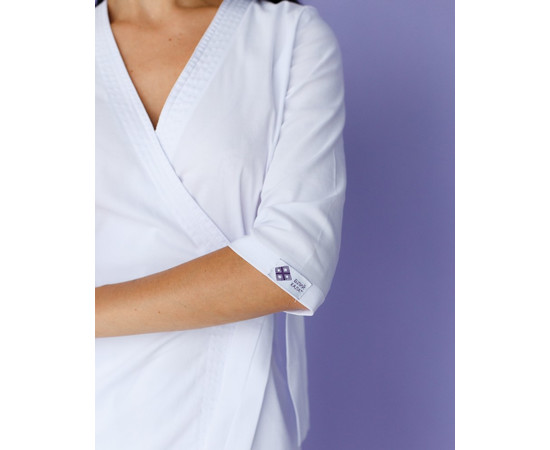 Зображення 4 Жіночий костюм жіночий Шанхай білий р. 40, "БІЛИЙ ХАЛАТ" 139-324-704, Розмір: 40, Цвет: білий