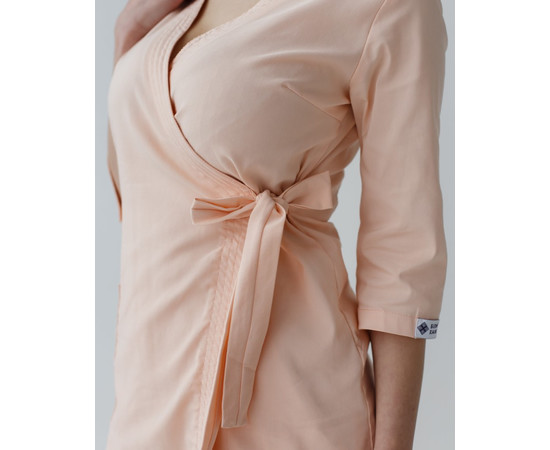 Зображення 4 Жіночий костюм жіночий Шанхай персиковий р. 54, "БІЛИЙ ХАЛАТ" 139-338-704, Розмір: 54, Цвет: персиковий