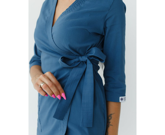 Зображення 4 Жіночий костюм жіночий Шанхай синій р. 54, "БІЛИЙ ХАЛАТ" 139-322-704, Розмір: 54, Цвет: синий