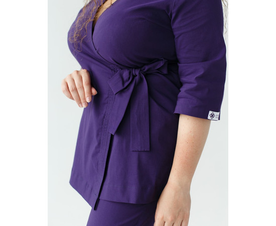 Зображення 4 Жіночий костюм жіночий Шанхай фіолетовий р. 48, "БІЛИЙ ХАЛАТ" 139-335-704, Розмір: 48, Цвет: фиолетовый