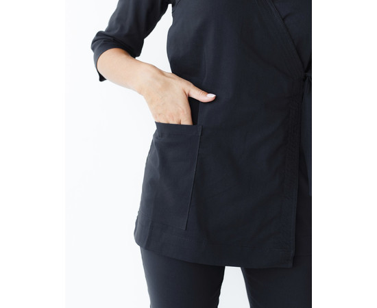 Зображення 5 Жіночий костюм жіночий Шанхай чорний р. 42, "БІЛИЙ ХАЛАТ" 139-321-704, Розмір: 42, Цвет: чорний