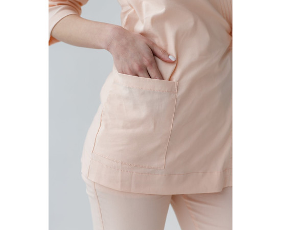 Зображення 6 Жіночий костюм жіночий Шанхай персиковий р. 42, "БІЛИЙ ХАЛАТ" 139-338-704, Розмір: 42, Цвет: персиковий