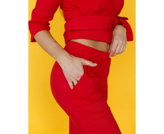 Зображення 6 Жіночий костюм жіночий Шанхай червоний р. 40, "БІЛИЙ ХАЛАТ" 139-339-704, Розмір: 40, Цвет: червоний