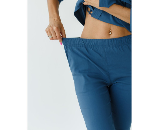 Зображення 6 Жіночий костюм жіночий Шанхай синій р. 40, "БІЛИЙ ХАЛАТ" 139-322-704, Розмір: 40, Цвет: синий