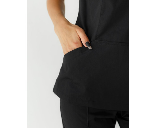 Зображення 7 Жіночий костюм жіночий Топаз чорний р. 52, "БІЛИЙ ХАЛАТ" 137-321-705, Розмір: 52, Цвет: чорний