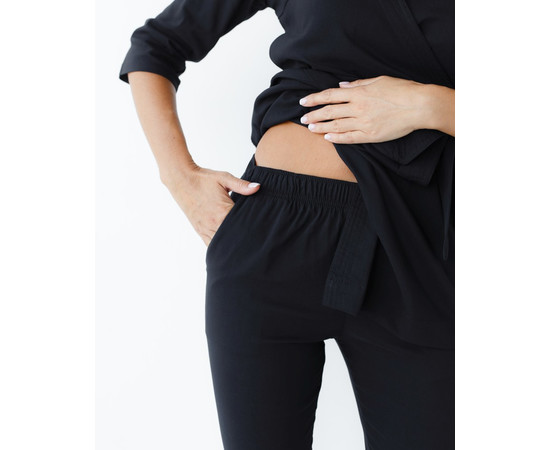 Зображення 7 Жіночий костюм жіночий Шанхай чорний р. 42, "БІЛИЙ ХАЛАТ" 139-321-704, Розмір: 42, Цвет: чорний