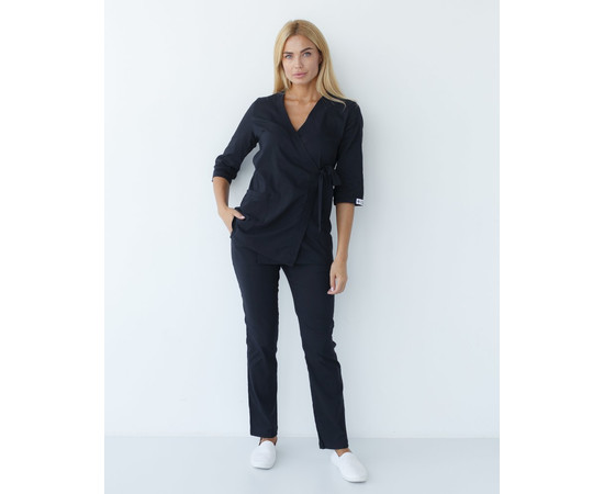 Зображення 9 Жіночий костюм жіночий Шанхай чорний р. 42, "БІЛИЙ ХАЛАТ" 139-321-704, Розмір: 42, Цвет: чорний