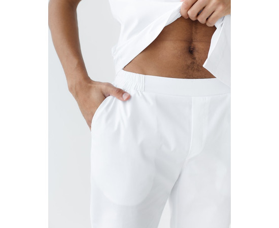 Зображення 6 Медичний костюм чоловічий Бостон білий р. 56, "БІЛИЙ ХАЛАТ" 129-324-679, Розмір: 56, Цвет: білий