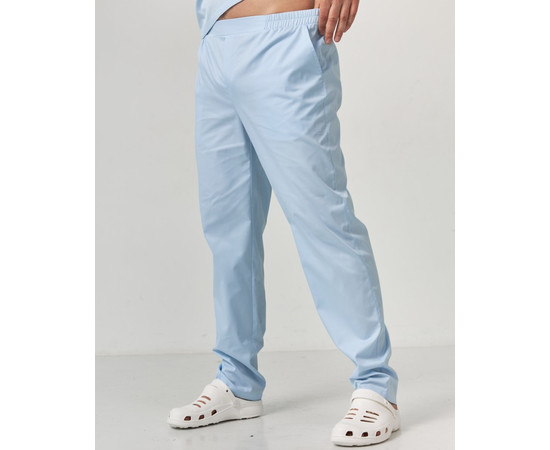 Зображення 7 Медичний костюм чоловічий Бостон блакитний р. 52, "БІЛИЙ ХАЛАТ" 129-462-679, Розмір: 52, Цвет: лазурный