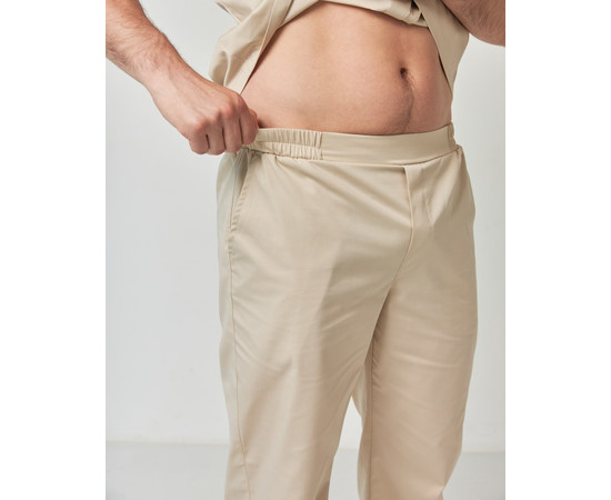 Зображення 7 Медичний костюм чоловічий Бостон кремовий р. 56, "БІЛИЙ ХАЛАТ" 129-460-679, Розмір: 56, Цвет: кремовий