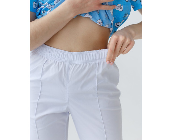 Зображення 8 Медичний костюм з принтом жіночий Топаз Dentist blue р. 48, "БІЛИЙ ХАЛАТ" 137-324-776, Розмір: 48, Цвет: dentist blue