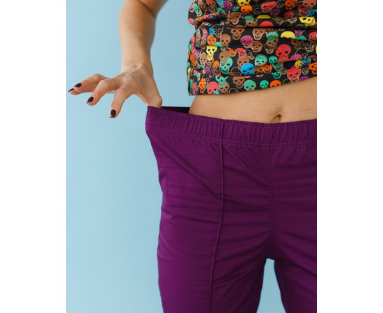 Зображення 8 Медичний костюм з принтом жіночий Топаз Tattoo р. 50, "БІЛИЙ ХАЛАТ" 138-321-706, Розмір: 50, Цвет: tattoo