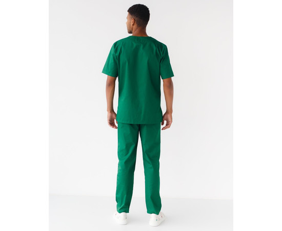 Зображення 2 Медичний костюм чоловічий Граніт зелений р. 46, "БІЛИЙ ХАЛАТ" 130-350-710, Розмір: 46, Цвет: зелений