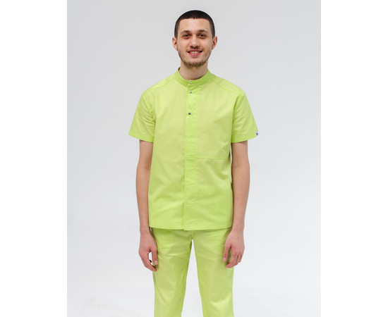Зображення 3 Медичний костюм чоловічий Бостон лайм р. 48, "БІЛИЙ ХАЛАТ" 129-330-679, Розмір: 48, Цвет: лайм
