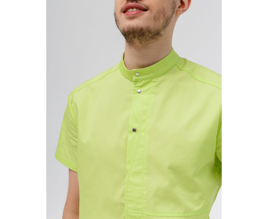 Зображення 4 Медичний костюм чоловічий Бостон лайм р. 54, "БІЛИЙ ХАЛАТ" 129-330-679, Розмір: 54, Цвет: лайм