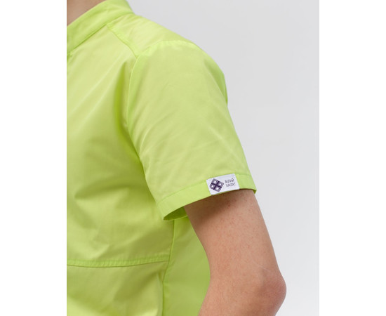 Зображення 5 Медичний костюм чоловічий Бостон лайм р. 56, "БІЛИЙ ХАЛАТ" 129-330-679, Розмір: 56, Цвет: лайм