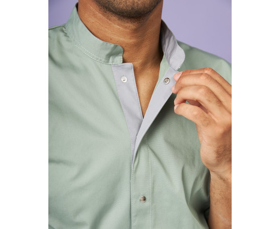 Зображення 5 Медичний костюм чоловічий Лондон оливково-сірий р. 50, "БІЛИЙ ХАЛАТ" 133-357-679, Розмір: 50, Цвет: оливково-сірий