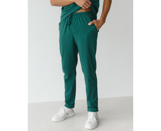 Изображение 6 Медицинский костюм мужской Марсель зеленый р. 54, "БЕЛЫЙ ХАЛАТ" 353-350-708, Размер: 54, Цвет: зеленый