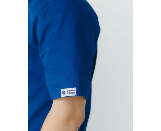 Зображення 6 Медичний костюм чоловічий Лондон синій-блакитний р. 50, "БІЛИЙ ХАЛАТ" 133-361-679, Розмір: 50, Цвет: синій-блакитний