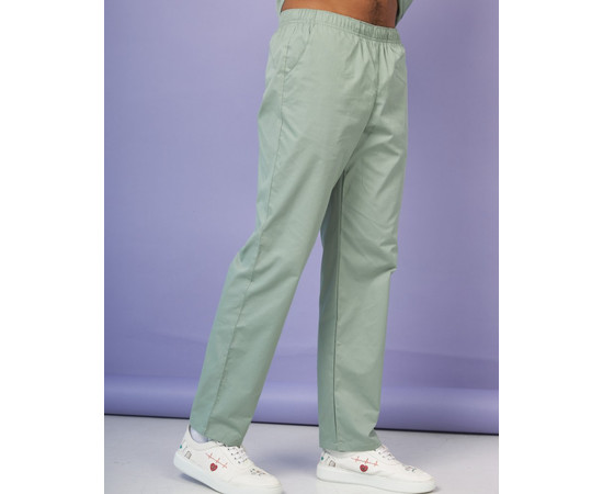 Изображение 6 Медицинский костюм мужской Лондон оливковый-серый р. 46, "БЕЛЫЙ ХАЛАТ" 133-357-679, Размер: 46, Цвет: оливковый-серый