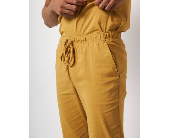 Изображение 6 Медицинский костюм мужской Марсель горчичный р. 48, "БЕЛЫЙ ХАЛАТ" 353-395-708, Размер: 48, Цвет: горчичный