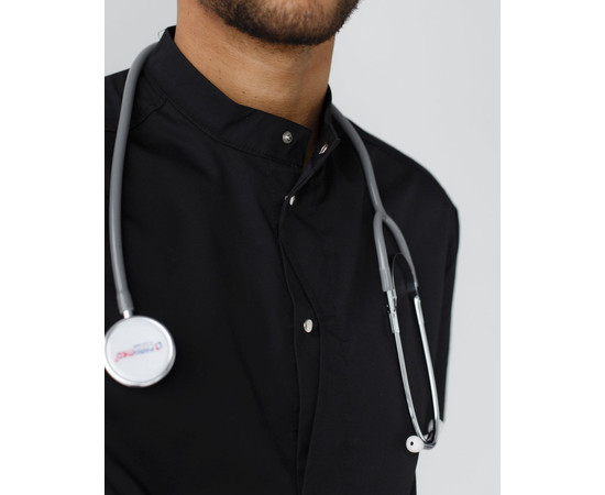 Зображення 6 Медичний костюм чоловічий Бостон чорний р. 48, "БІЛИЙ ХАЛАТ" 129-321-679, Розмір: 48, Цвет: чорний