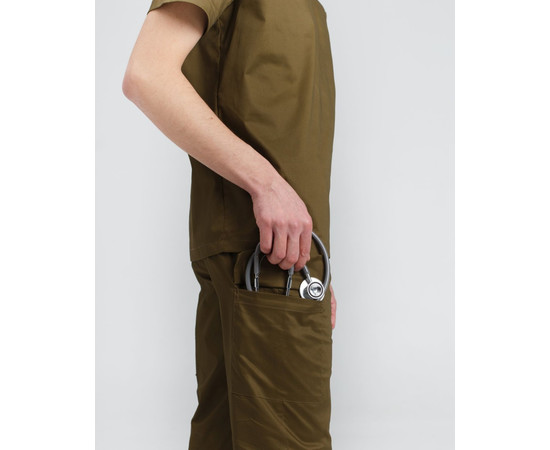 Зображення 7 Медичний костюм чоловічий Денвер хакі р. 56, "БІЛИЙ ХАЛАТ" 404-368-679, Розмір: 56, Цвет: хакі