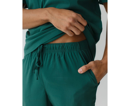 Изображение 7 Медицинский костюм мужской Марсель зеленый р. 50, "БЕЛЫЙ ХАЛАТ" 353-350-708, Размер: 50, Цвет: зеленый