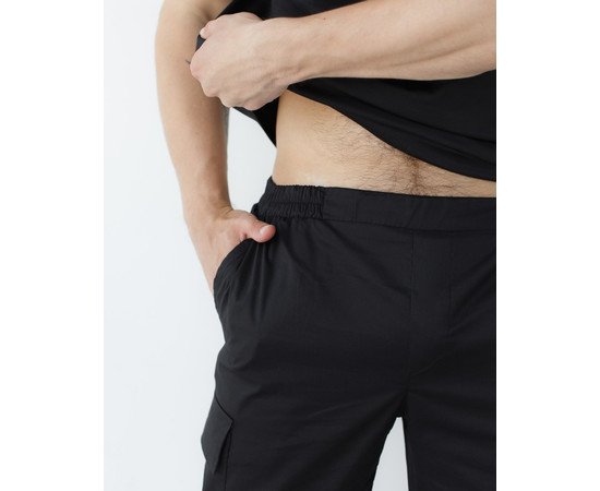 Зображення 8 Медичний костюм чоловічий Денвер чорний р. 54, "БІЛИЙ ХАЛАТ" 404-321-679, Розмір: 54, Цвет: чорний