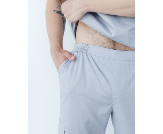 Зображення 8 Медичний костюм чоловічий Денвер сірий р. 54, "БІЛИЙ ХАЛАТ" 404-328-679, Розмір: 54, Цвет: сірий