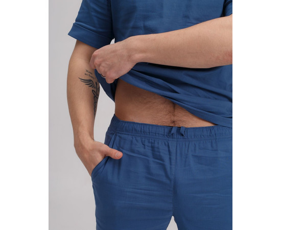 Зображення 17 Медичний костюм чоловічий Марсель синій р. 52, "БІЛИЙ ХАЛАТ" 353-322-708, Розмір: 52, Цвет: синий