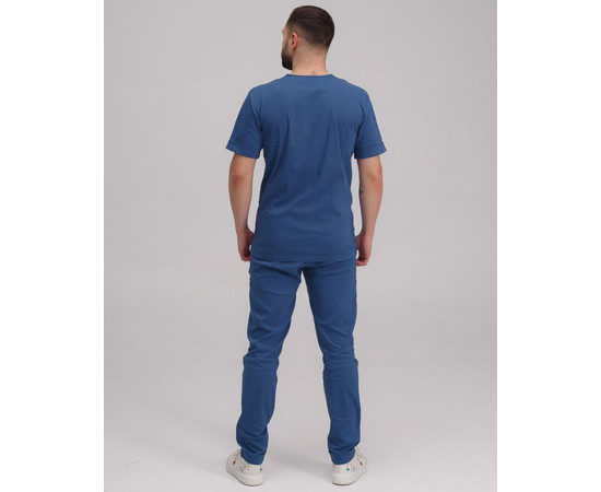 Зображення 18 Медичний костюм чоловічий Марсель синій р. 46, "БІЛИЙ ХАЛАТ" 353-322-708, Розмір: 46, Цвет: синий