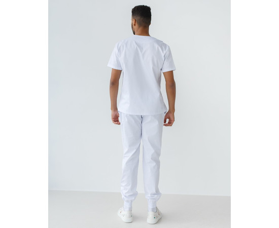 Зображення 2 Медичний костюм чоловічий Техас білий р. 56, "БІЛИЙ ХАЛАТ" 136-324-677, Розмір: 56, Цвет: білий