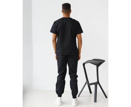 Зображення 2 Медичний костюм чоловічий Техас чорний р. 54, "БІЛИЙ ХАЛАТ" 136-321-677, Розмір: 54, Цвет: чорний