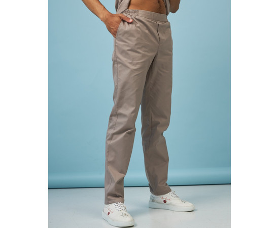 Зображення 4 Медичний костюм чоловічий Мілан мокко р. 56, "БІЛИЙ ХАЛАТ" 134-421-708, Розмір: 56, Цвет: моко