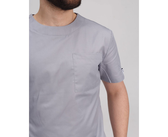 Зображення 6 Медичний костюм чоловічий Техас сірий р. 46, "БІЛИЙ ХАЛАТ" 136-328-677, Розмір: 46, Цвет: сірий