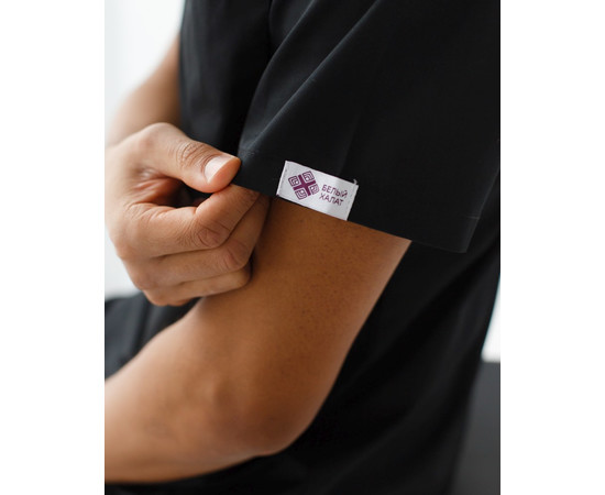 Зображення 6 Медичний костюм чоловічий Техас чорний р. 56, "БІЛИЙ ХАЛАТ" 136-321-677, Розмір: 56, Цвет: чорний