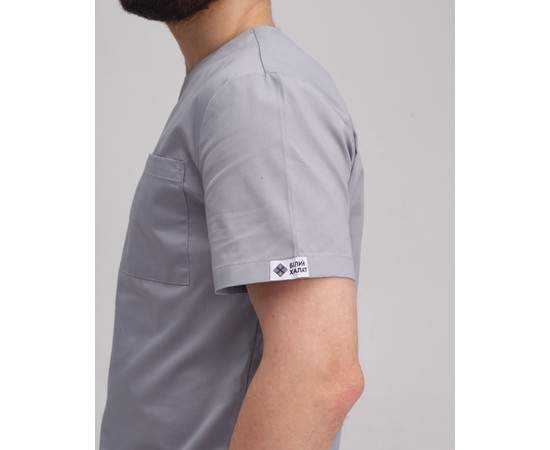 Зображення 7 Медичний костюм чоловічий Техас сірий р. 54, "БІЛИЙ ХАЛАТ" 136-328-677, Розмір: 54, Цвет: сірий