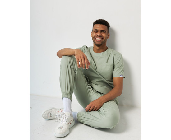 Зображення 8 Медичний костюм чоловічий Техас фісташковий р. 46, "БІЛИЙ ХАЛАТ" 136-396-677, Розмір: 46, Цвет: фісташковий